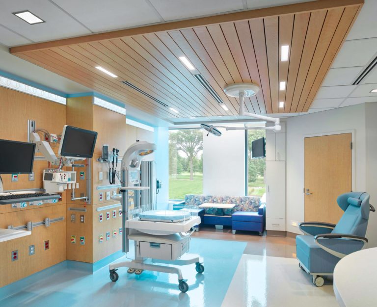 Hospital-NICU-ExamRoom-SoundPly-Lino-Acoustic-Timber-Wood-Planks